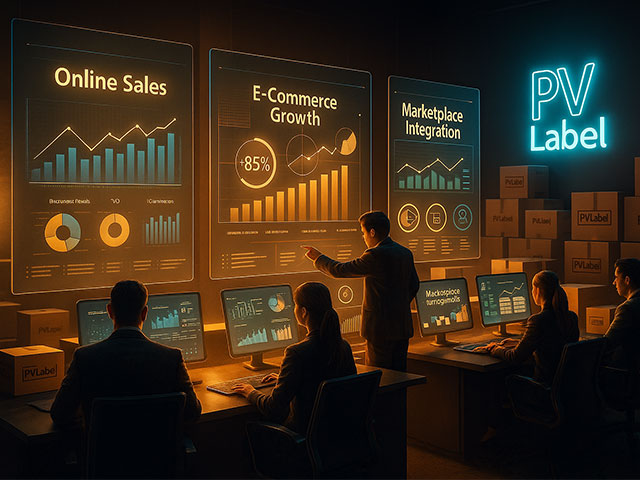 راه‌اندازی فروش آنلاین برند شما با pvlabel