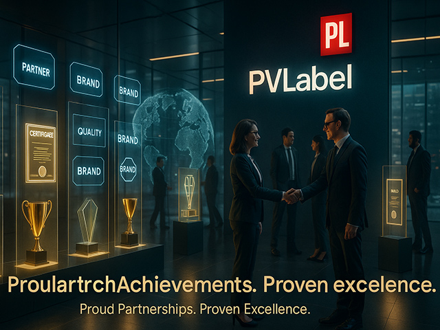 افتخارات و همکاریها در PVLabel