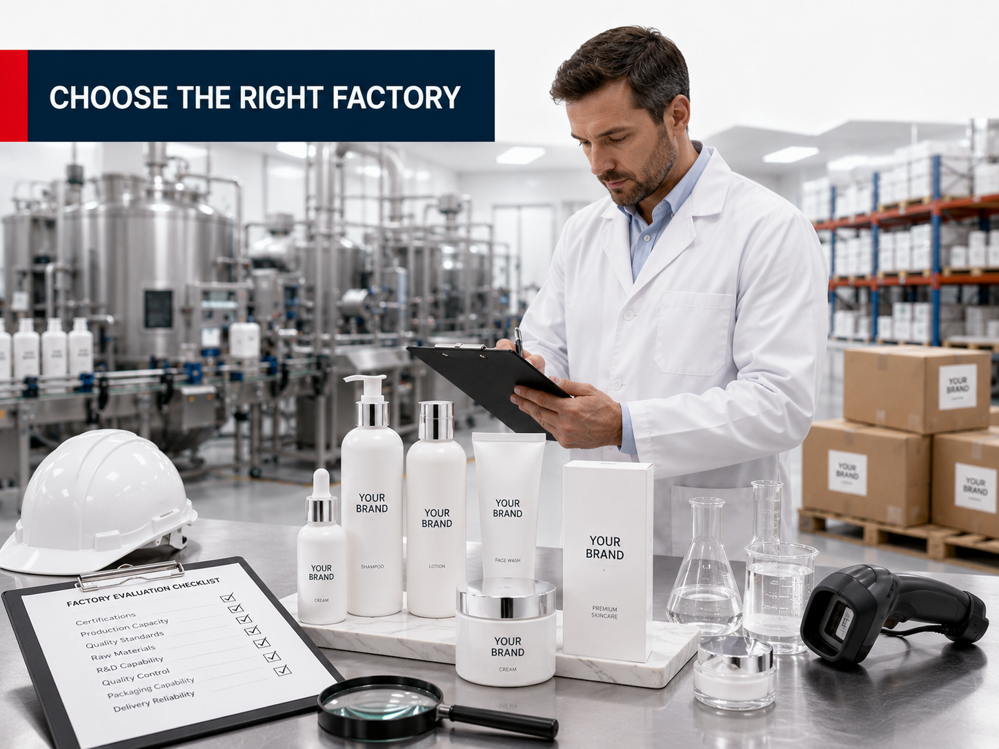 🏭 چگونه تولیدکننده مناسب برای پرایویت لیبل پیدا کنیم؟