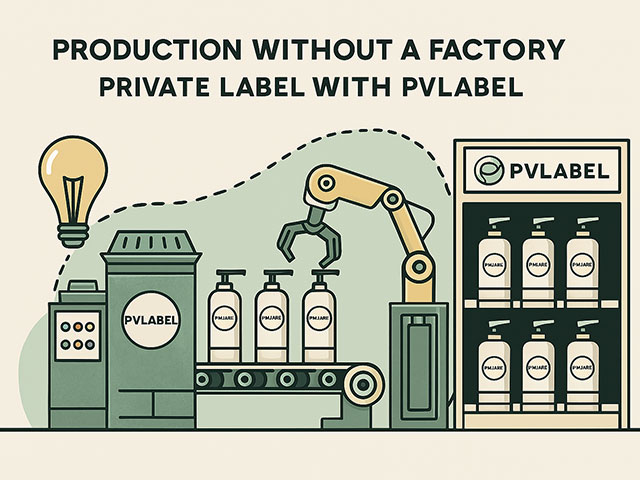 🏭 تولید بدون کارخانه (پرایویت لیبل) چیست و چگونه برند شما را متحول می‌کند؟